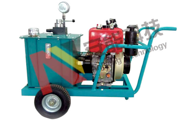 手推式劈裂機液壓動力站